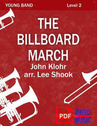 The Billboard March Concert Band sheet music cover Thumbnail
